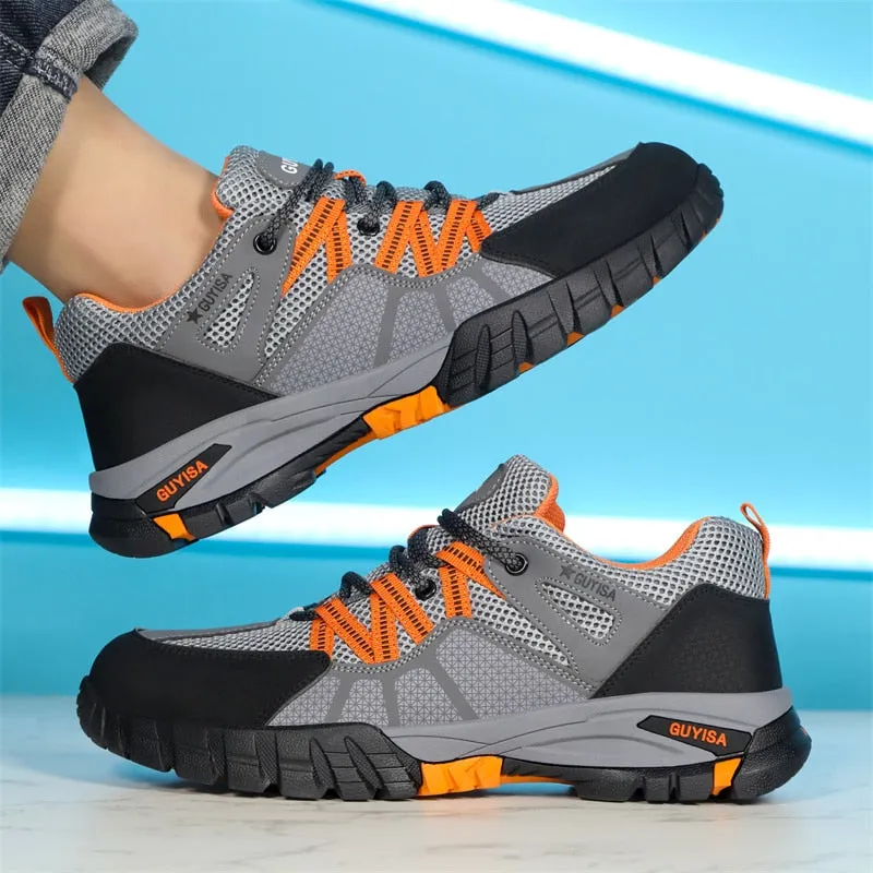 Men Work Sneakers Steel Toe Shoes Safety Shoes Puncture-Proof Work Shoes - MS50284
