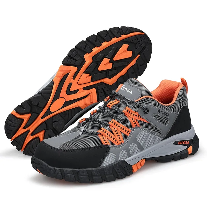 Men Work Sneakers Steel Toe Shoes Safety Shoes Puncture-Proof Work Shoes - MS50284