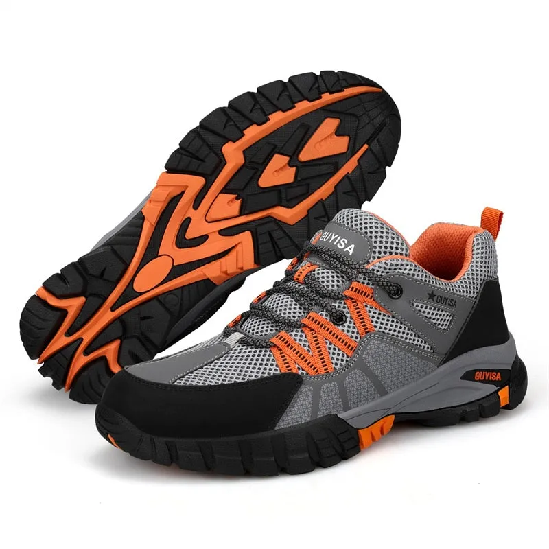 Men Work Sneakers Steel Toe Shoes Safety Shoes Puncture-Proof Work Shoes - MS50284