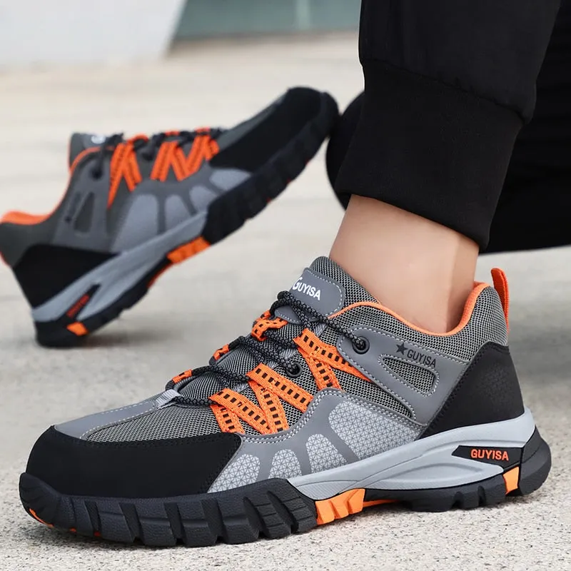 Men Work Sneakers Steel Toe Shoes Safety Shoes Puncture-Proof Work Shoes - MS50284