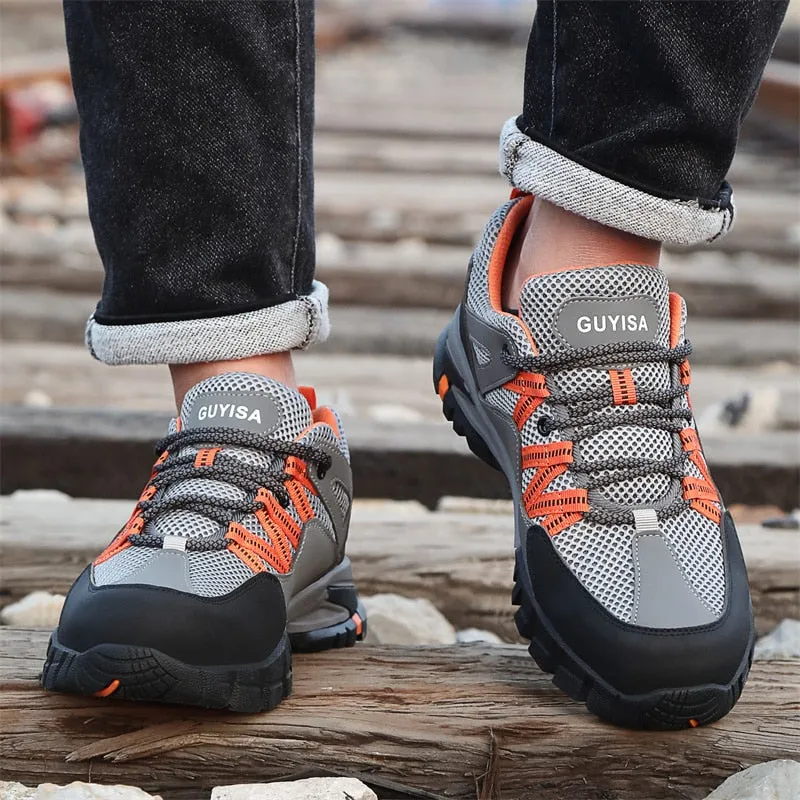 Men Work Sneakers Steel Toe Shoes Safety Shoes Puncture-Proof Work Shoes - MS50284