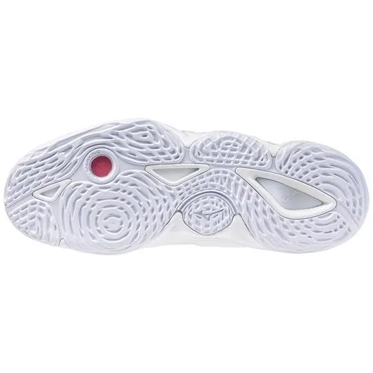 Mizuno Women's Wave Momentum 3 - White/Silver