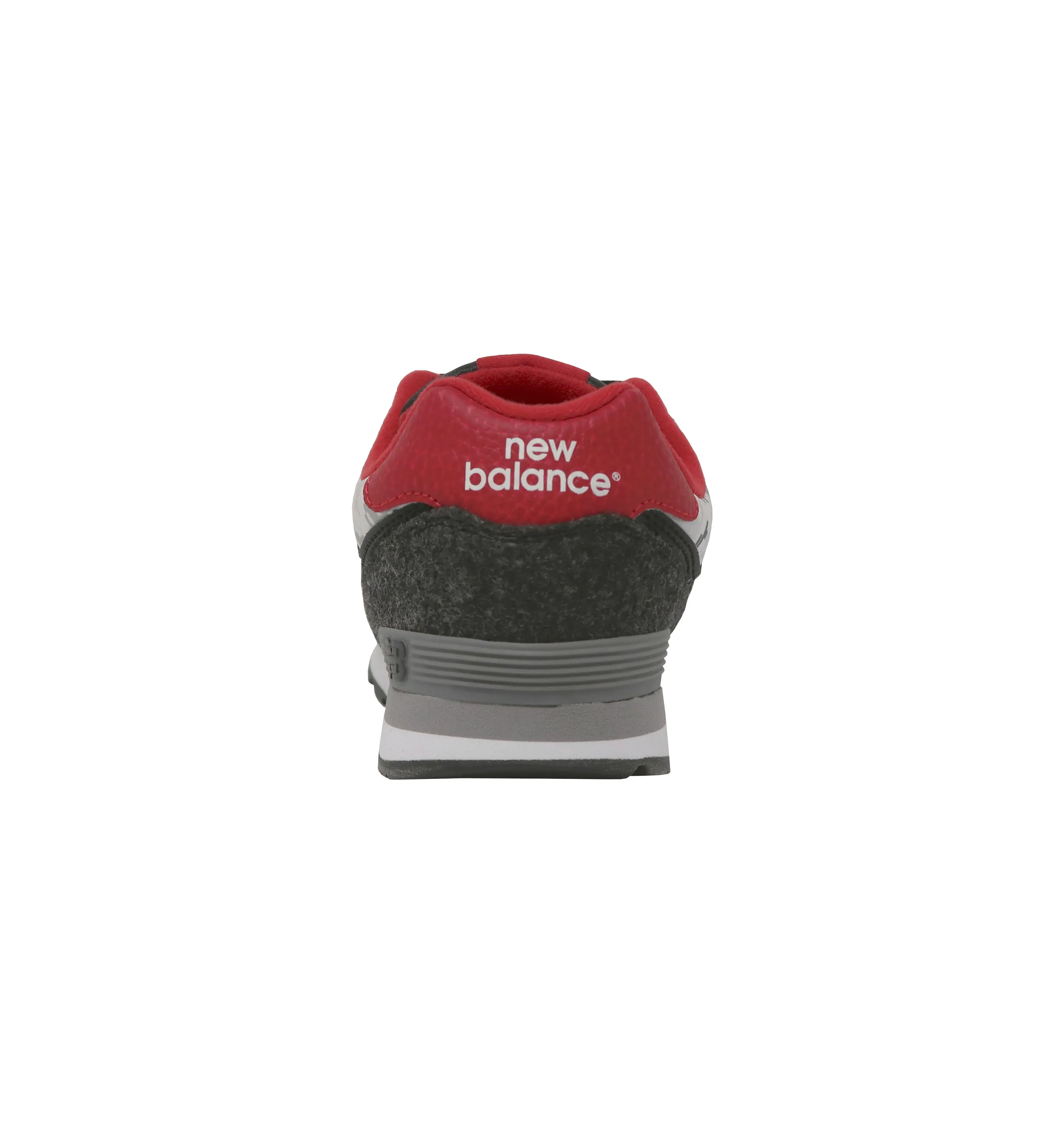 New Balance Big Kids 574 Black/Charcoal Shoes