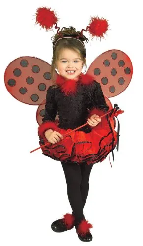 Rubie's Girl's Lady Bug Cutie Costume