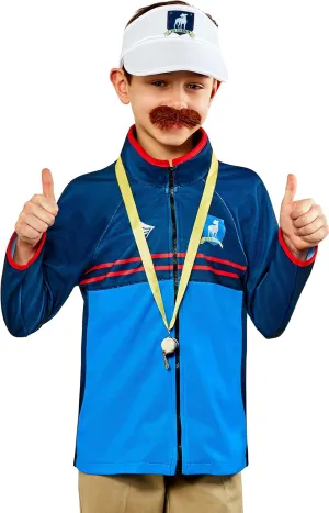 Rubie's Ted Lasso Boy's Costume Kit
