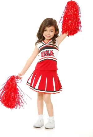 Rubie's USA Girl Cheerleader Costume