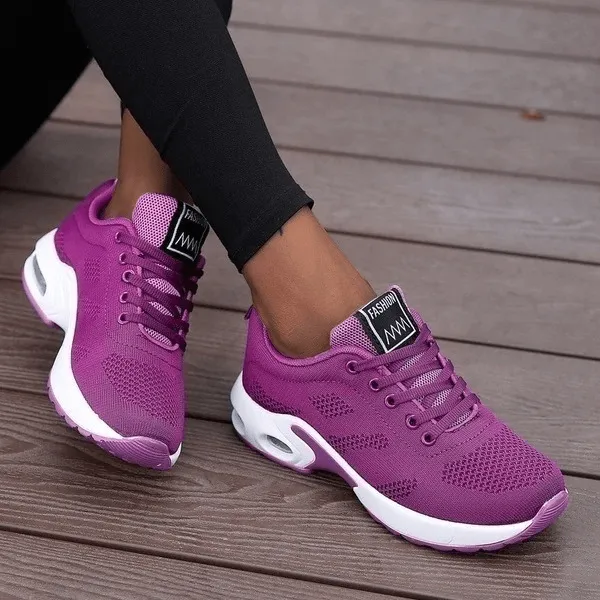 Sports Breathable Women's Running Shoes / Soft Flexible Sneakers - SF0275