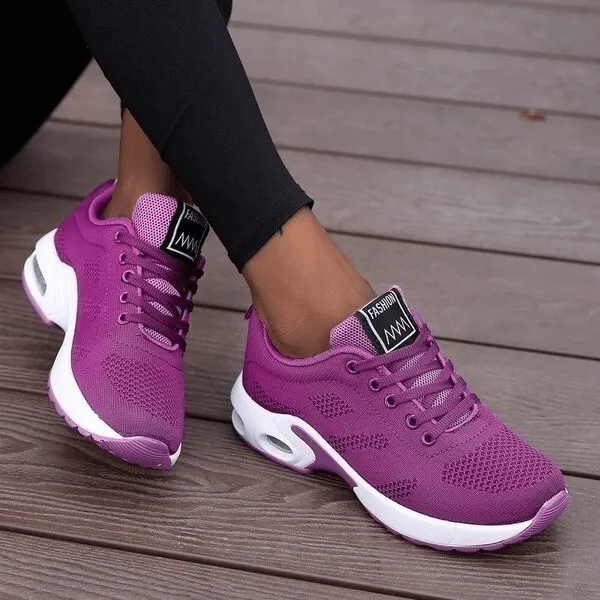 Sports Breathable Women's Running Shoes / Soft Flexible Sneakers - SF0275