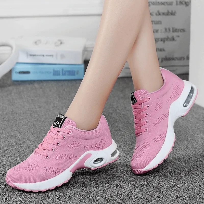 Sports Breathable Women's Running Shoes / Soft Flexible Sneakers - SF0275
