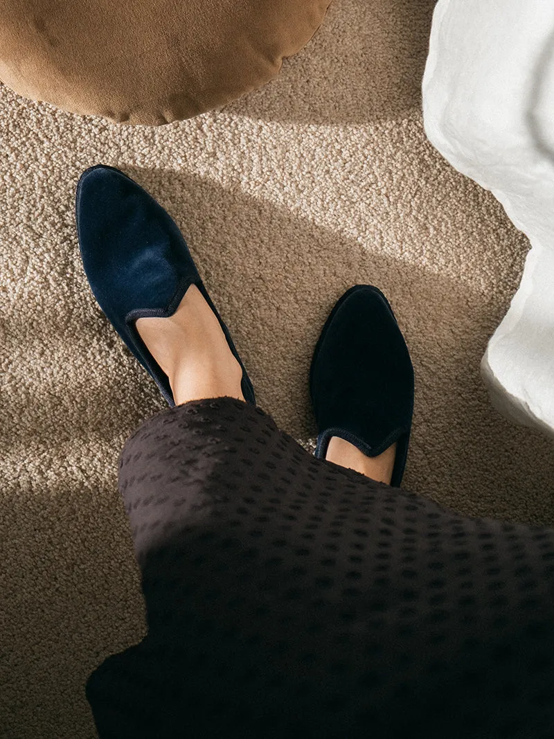 The Sunday Shoe - Closed - Velluto Blu Notte