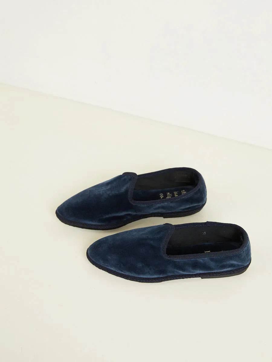 The Sunday Shoe - Closed - Velluto Blu Notte