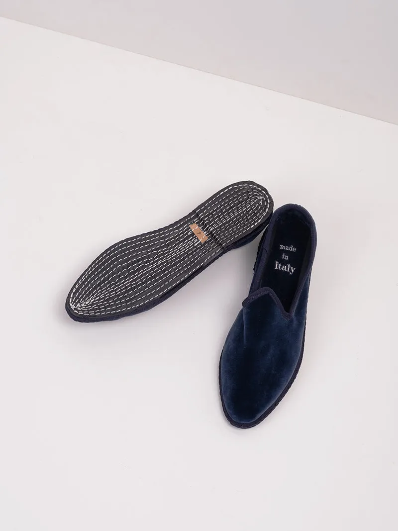 The Sunday Shoe - Closed - Velluto Blu Notte