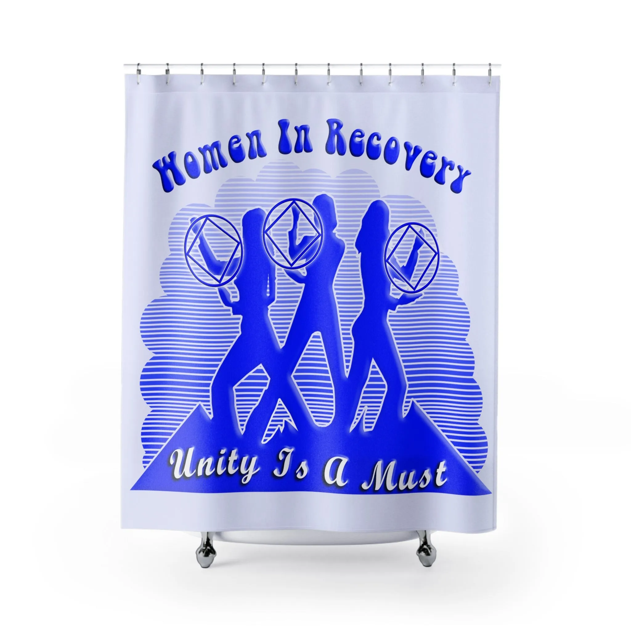 Women In Recovery Shower Curtains
