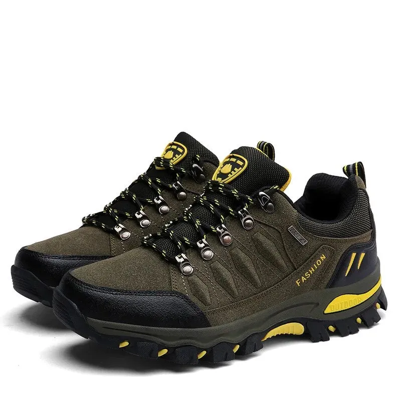 Women Outdoor Hiking Mountain Shoes Camping Climb Footwear Outdoor Walking Trainers Anti-slip Sneakers - WHS50179