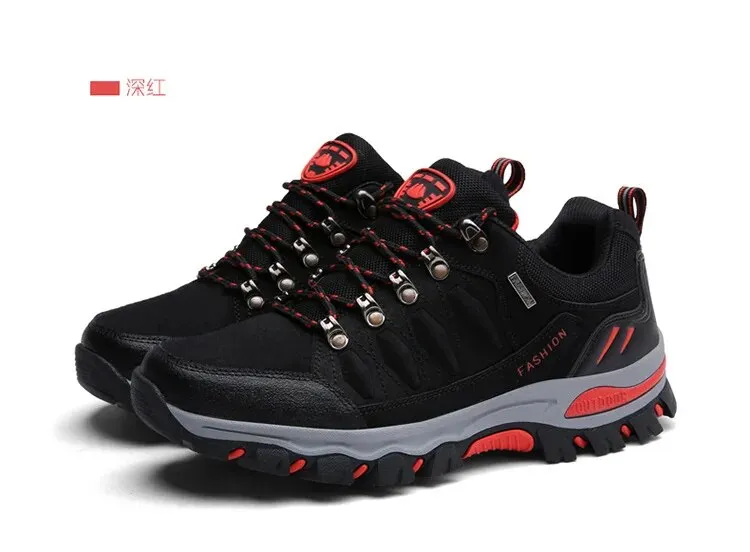 Women Outdoor Hiking Mountain Shoes Camping Climb Footwear Outdoor Walking Trainers Anti-slip Sneakers - WHS50179