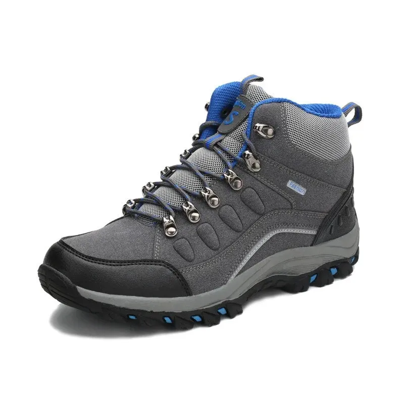 Women Outdoor Hiking Mountain Shoes Camping Climb Footwear Outdoor Walking Trainers Anti-slip Sneakers - WHS50179