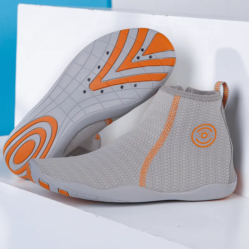 Zipper Breathable Water Shoes for Swimming / Outdoor Sports Sneakers - SF1191