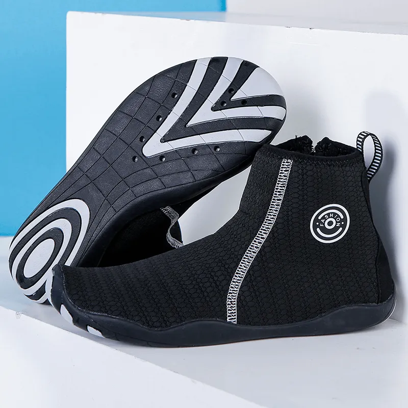 Zipper Breathable Water Shoes for Swimming / Outdoor Sports Sneakers - SF1191
