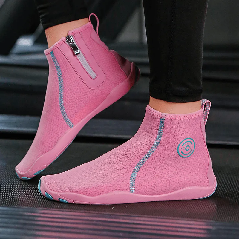 Zipper Breathable Water Shoes for Swimming / Outdoor Sports Sneakers - SF1191