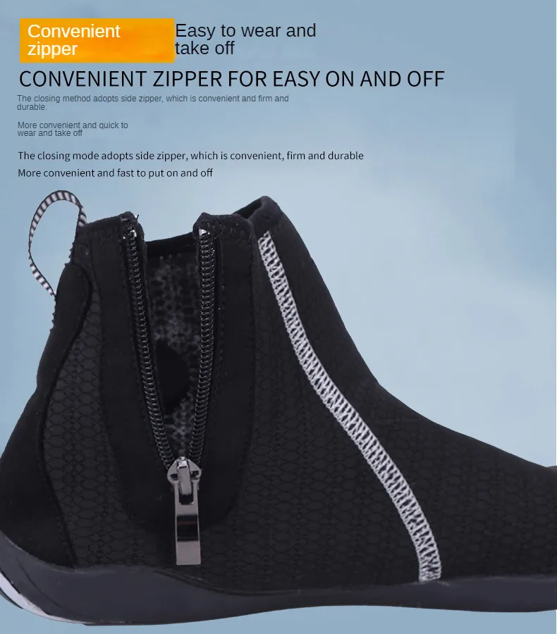 Zipper Breathable Water Shoes for Swimming / Outdoor Sports Sneakers - SF1191