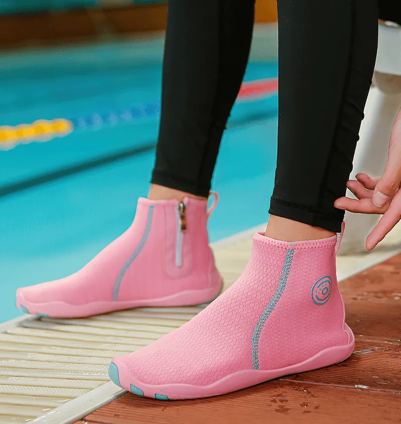 Zipper Breathable Water Shoes for Swimming / Outdoor Sports Sneakers - SF1191