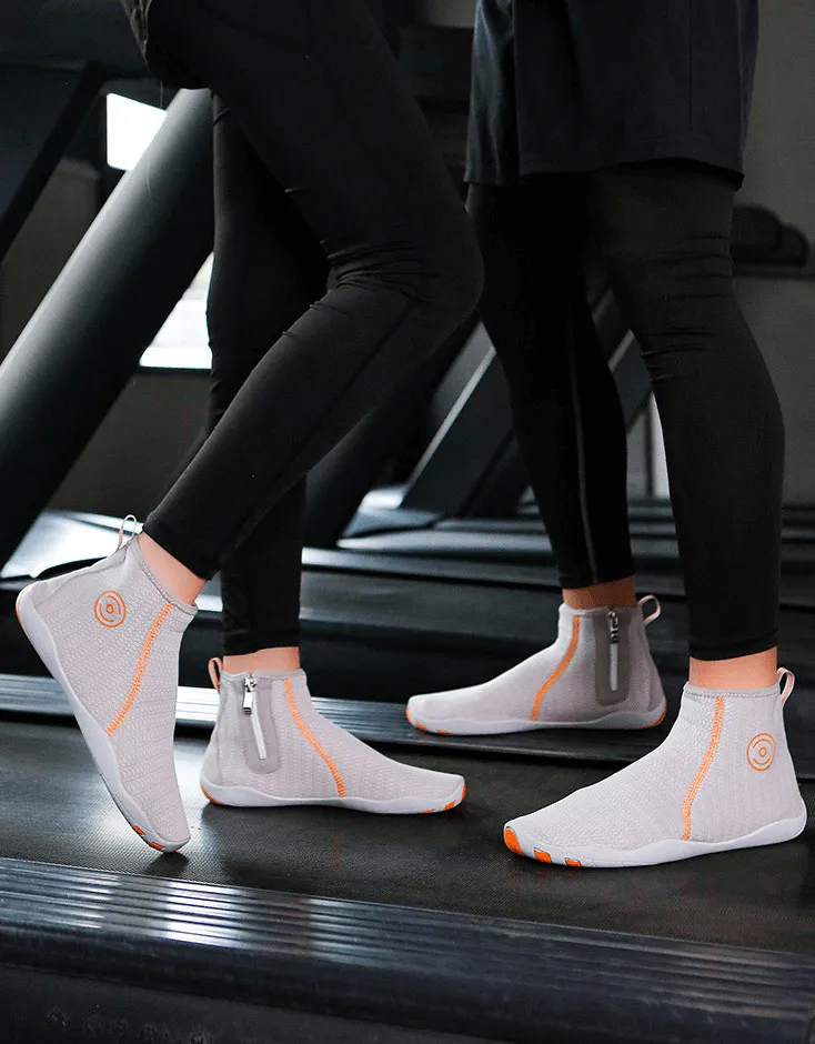 Zipper Breathable Water Shoes for Swimming / Outdoor Sports Sneakers - SF1191