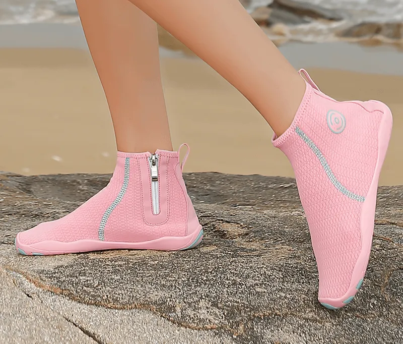 Zipper Breathable Water Shoes for Swimming / Outdoor Sports Sneakers - SF1191