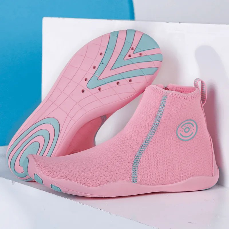 Zipper Breathable Water Shoes for Swimming / Outdoor Sports Sneakers - SF1191