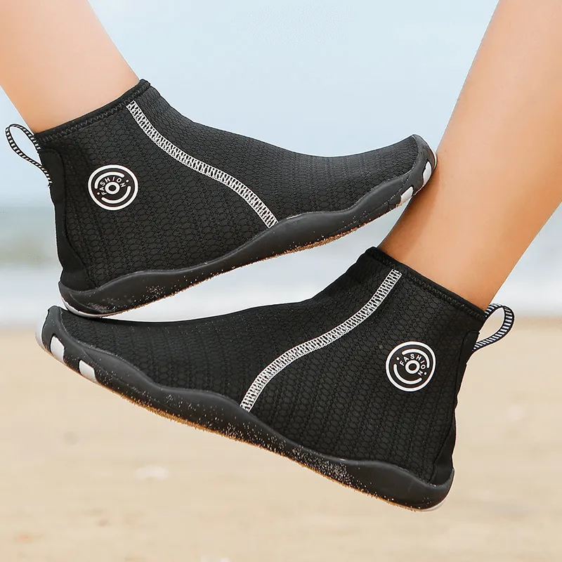 Zipper Breathable Water Shoes for Swimming / Outdoor Sports Sneakers - SF1191